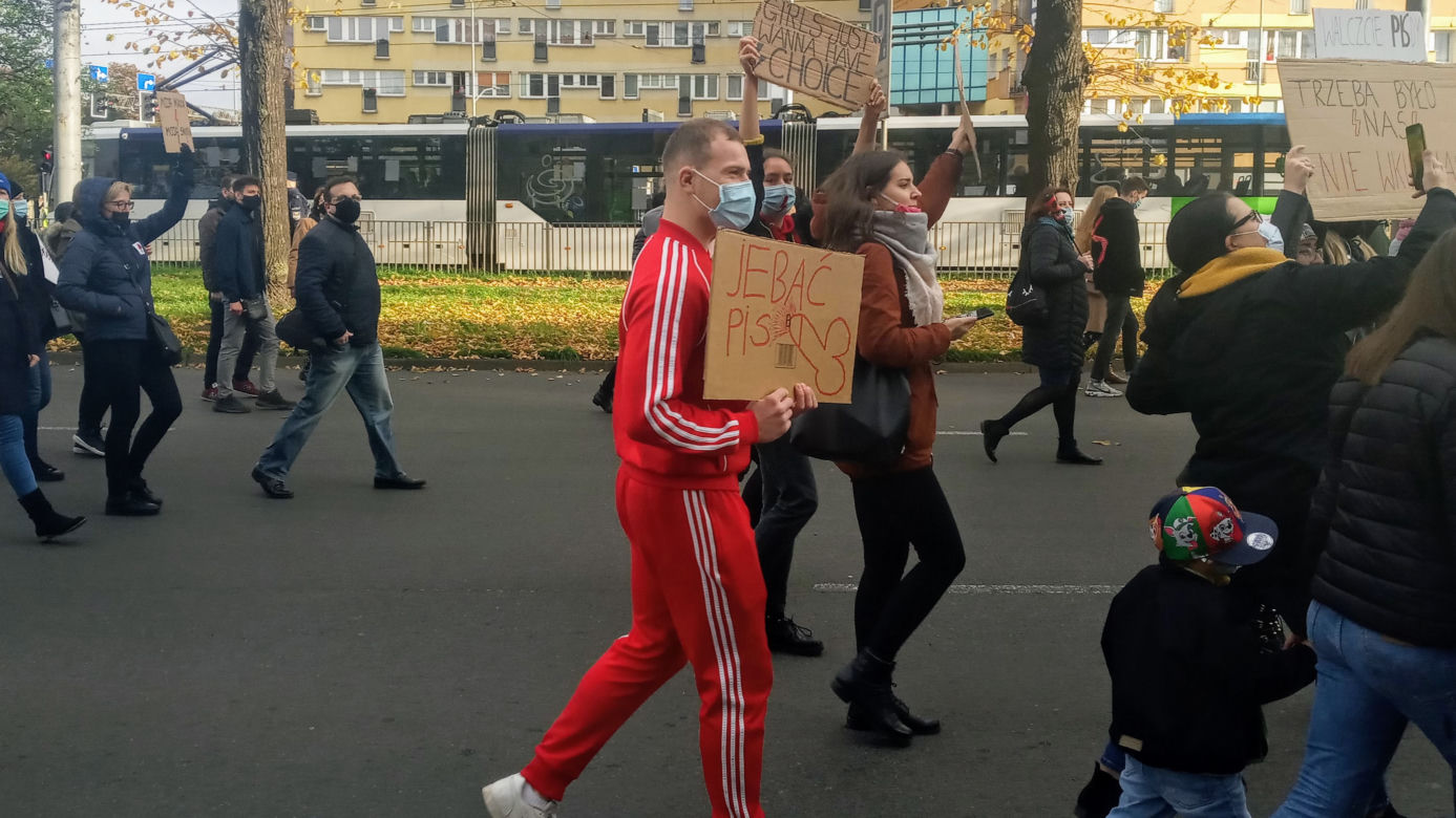 Protest kobiet w Szczecinie - 28.10.2020