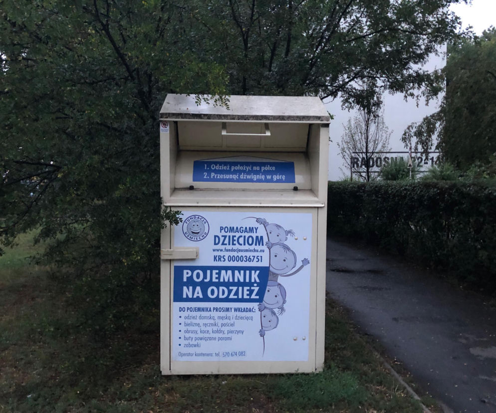 kontener na odzież