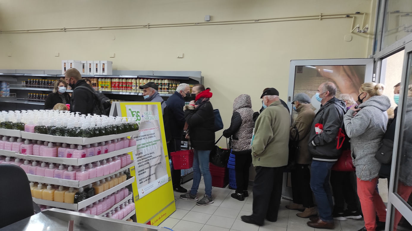 Otwarcie pierwszego w Tarnowie Sklepu Socjalnego