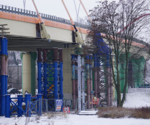 Trwa naprawa mostu Uniwersyteckiego w Bydgoszczy [ZDJĘCIA]