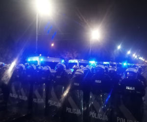 Protest kobiet w centrum Warszawy