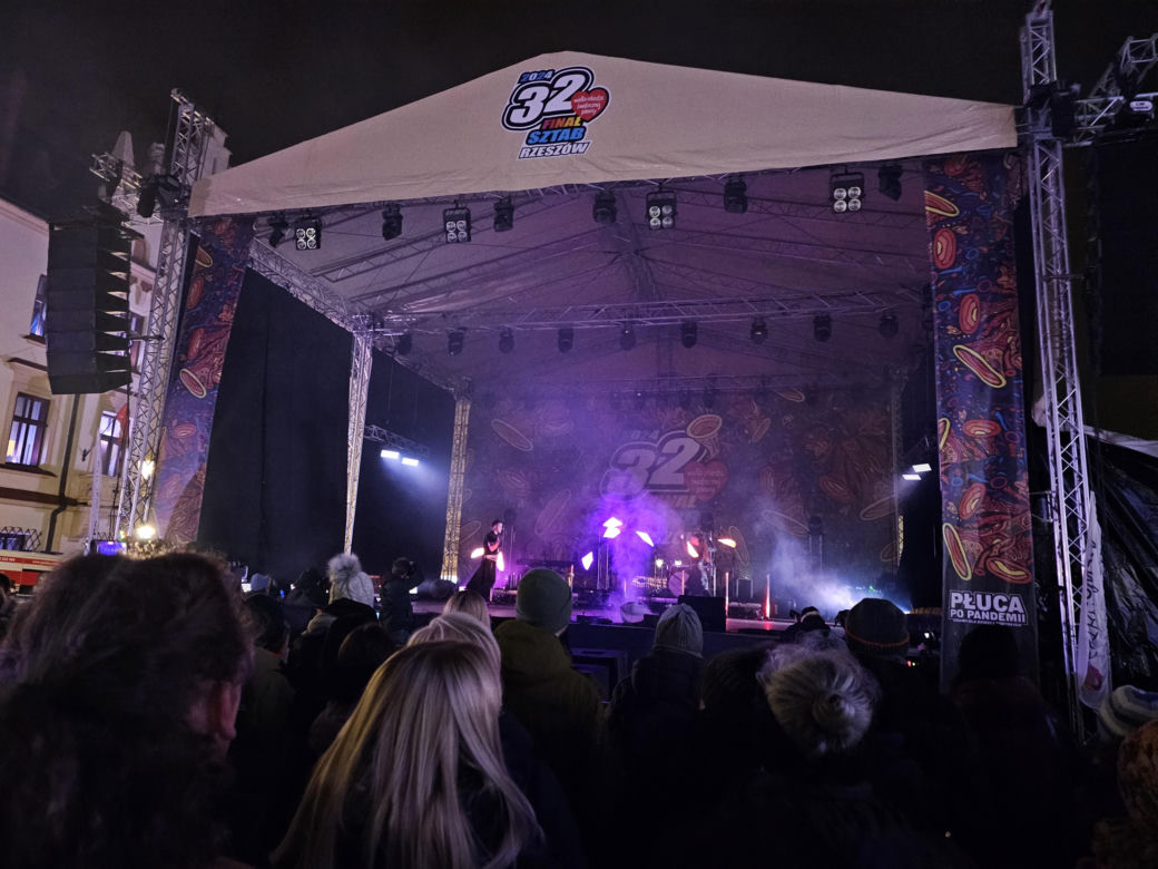 Światełko do nieba 32. Finału WOŚP w Rzeszowie