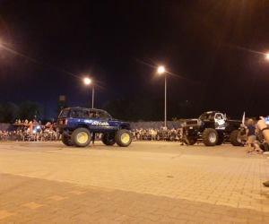 Pokaz kaskaderów w Łomży