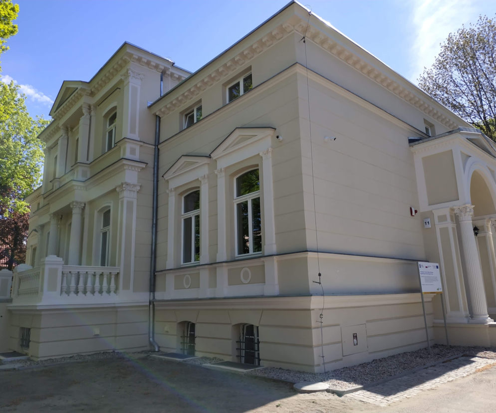 Odrestaurowana siedziba Regionalnego Centrum Animacji Kultury