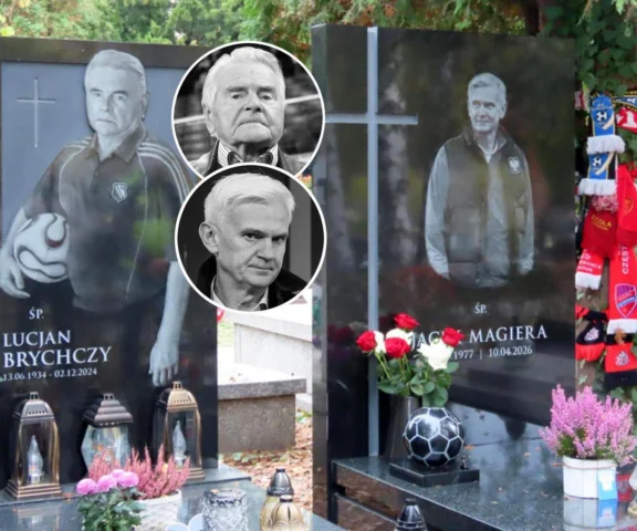 Grób Jacka Magiery tuż przed Wszystkich Świętych. Te symbole ściskają za serca
