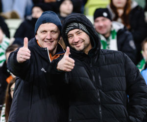 Lechia Gdańsk - Górnik Zabrze, zdjęcia kibiców i zawodników z meczu 18, kolejki PKO BP Ekstraklasy