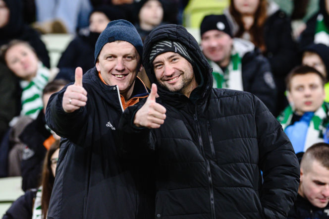 Lechia Gdańsk - Górnik Zabrze, zdjęcia kibiców i zawodników z meczu 18, kolejki PKO BP Ekstraklasy