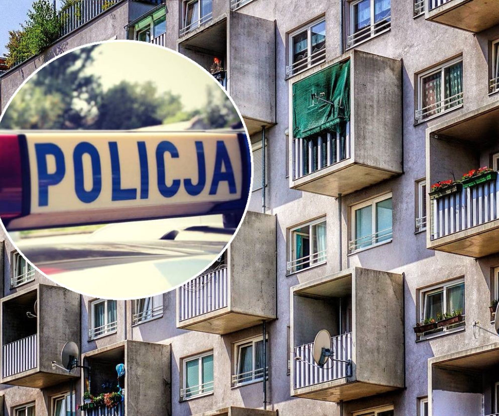 Łódź. 3-latek wspinał się po barierce balkonu! Matka pijana w sztok
