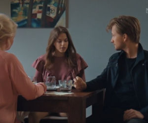 M jak miłość odc. 1606. Łukasz (Jakub Józefowicz), Ania (Gabriela Świerczyńska), Marta (Dominika Ostałowska)
