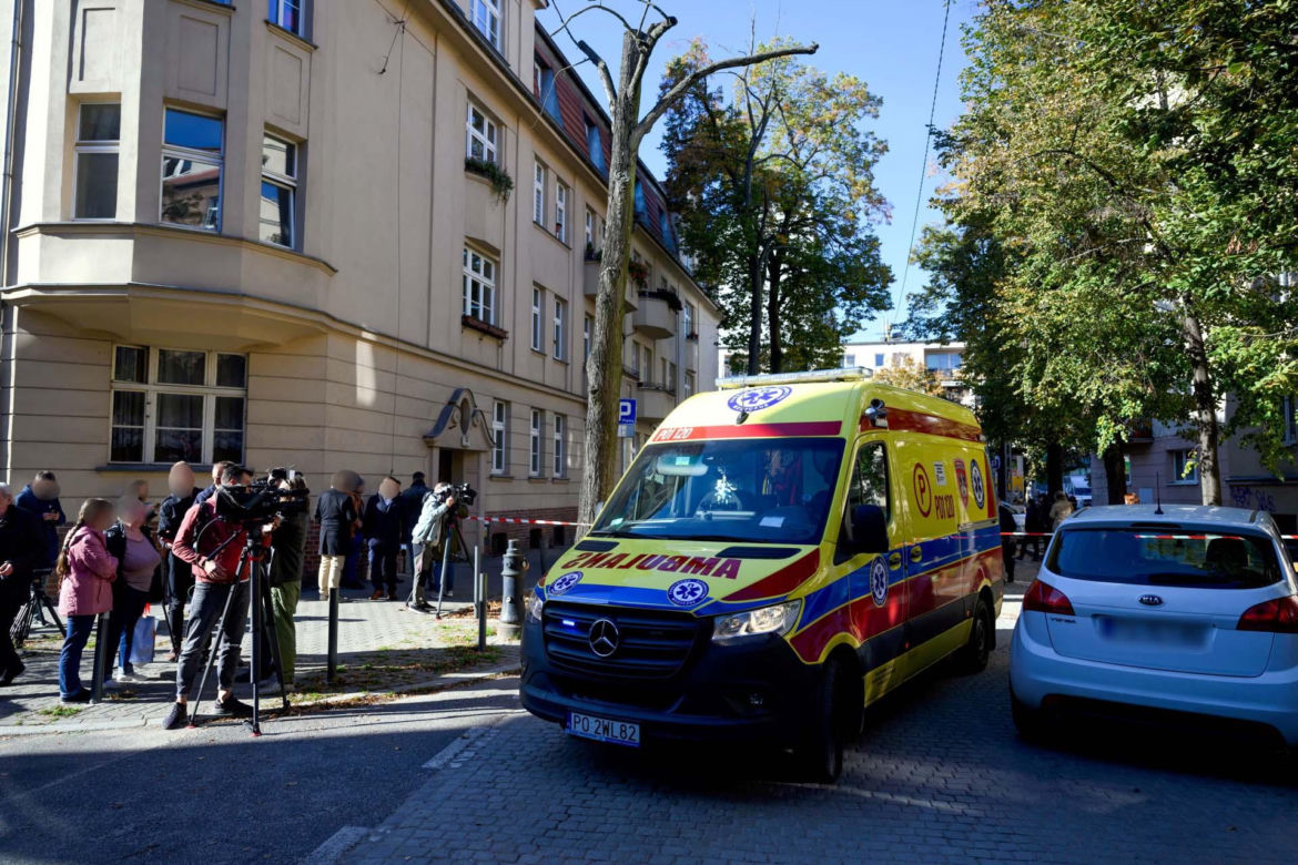 Poznań, atak nożownika na dziecko