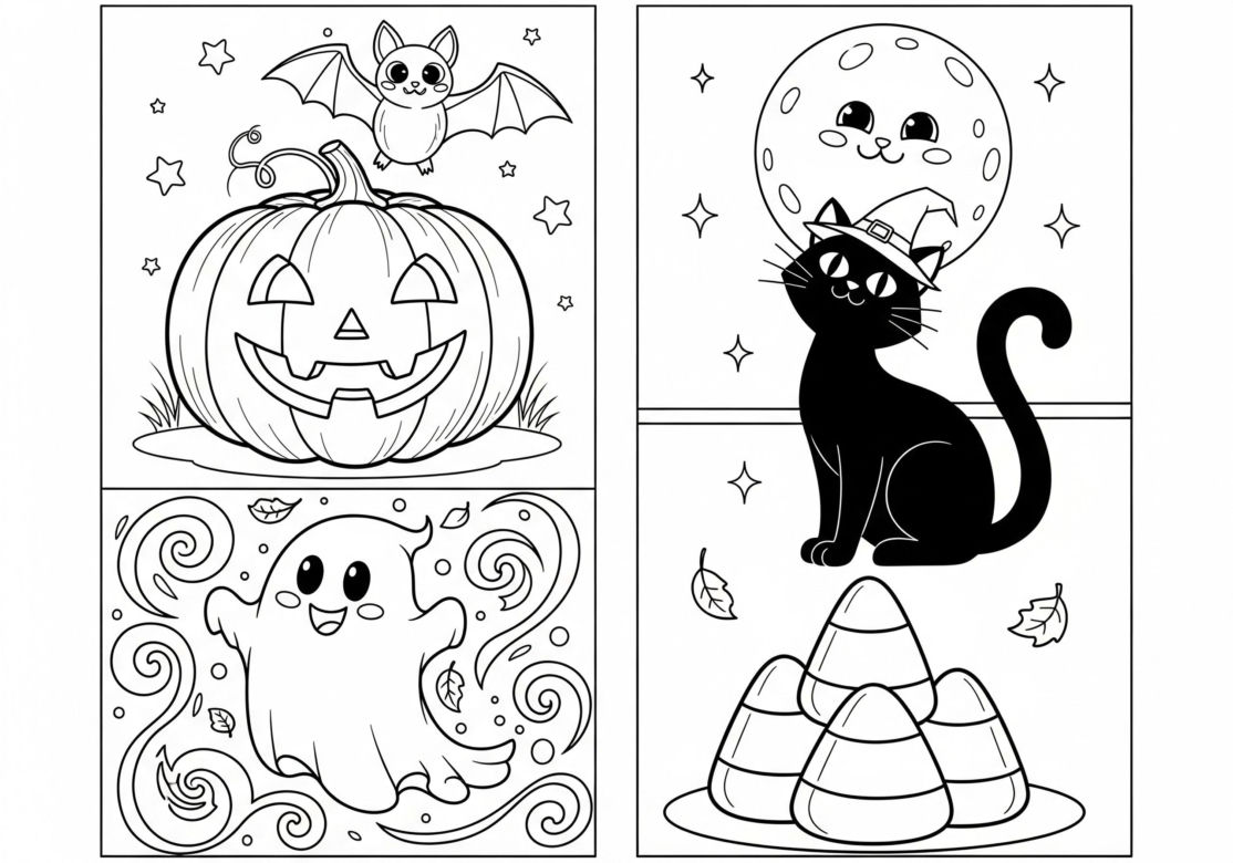 kolorowanka na halloween