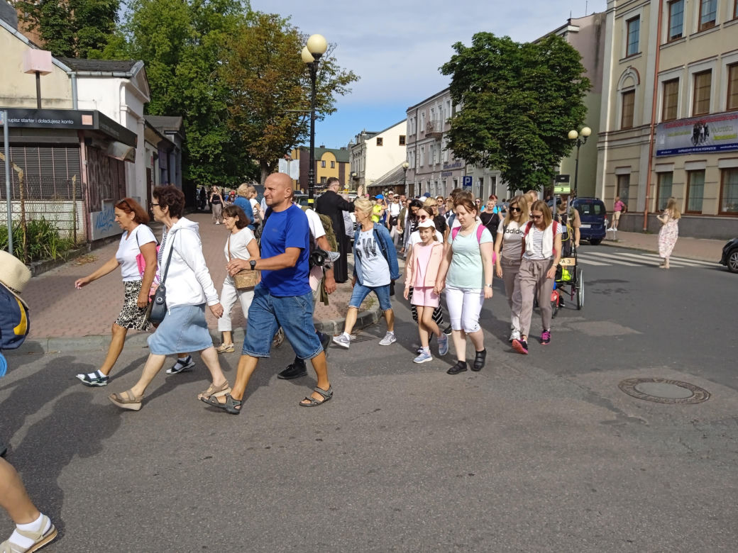 Wyruszyli z Siedlec do Częstochowy