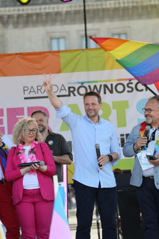 Parada Równości z politykami.