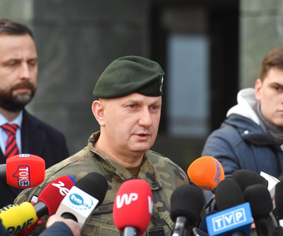 WARSZAWA SPOTKANIE W BBN - Dowódca Operacyjny RSZ gen. Maciej Klisz