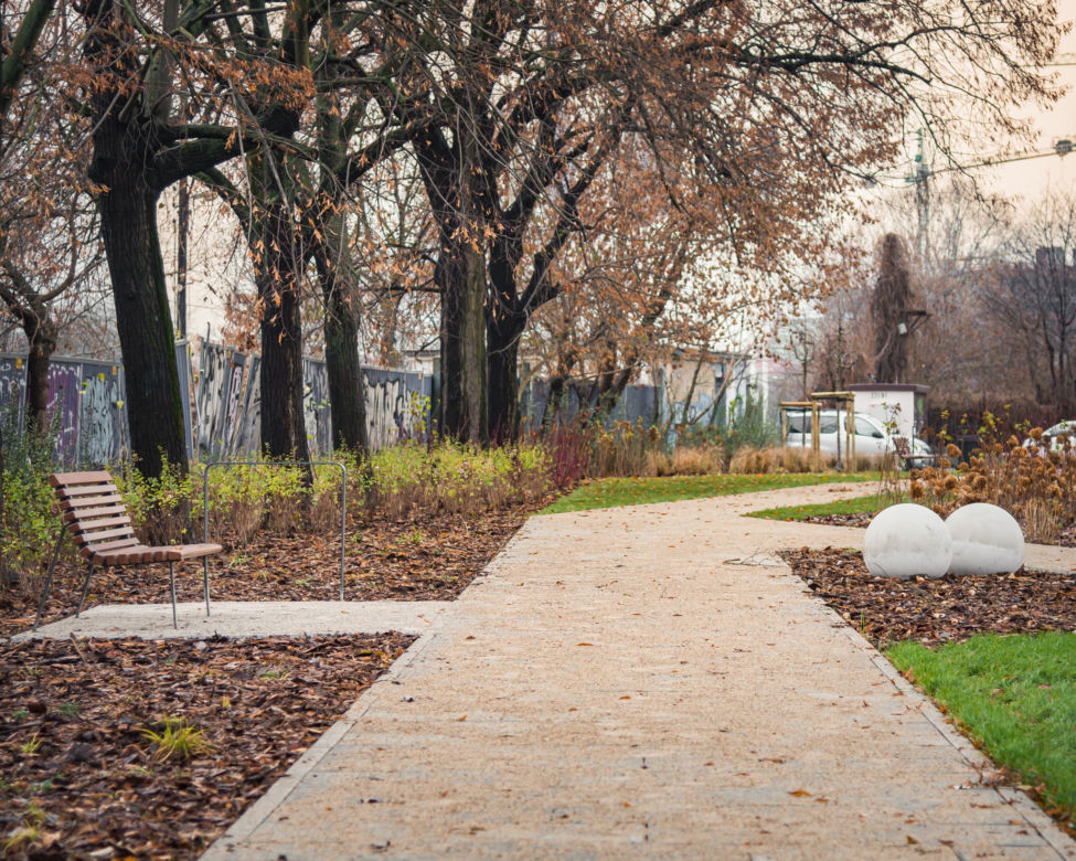 Park kieszonkowy na Pradze