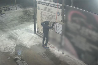 Włamanie na myjni w Drezdenku