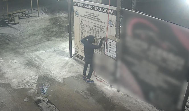 Włamanie na myjni w Drezdenku