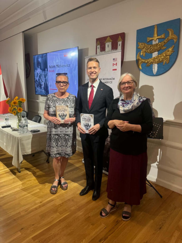 Narodowe Czytanie „Dziadów” w Nowym Jorku