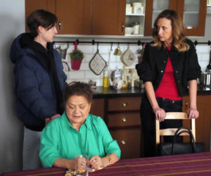Barwy szczęścia odc. 3382. Asia (Anna Gzyra), Lucyna (Grażyna Zielińska), Emil (Artem Malaszczuk)