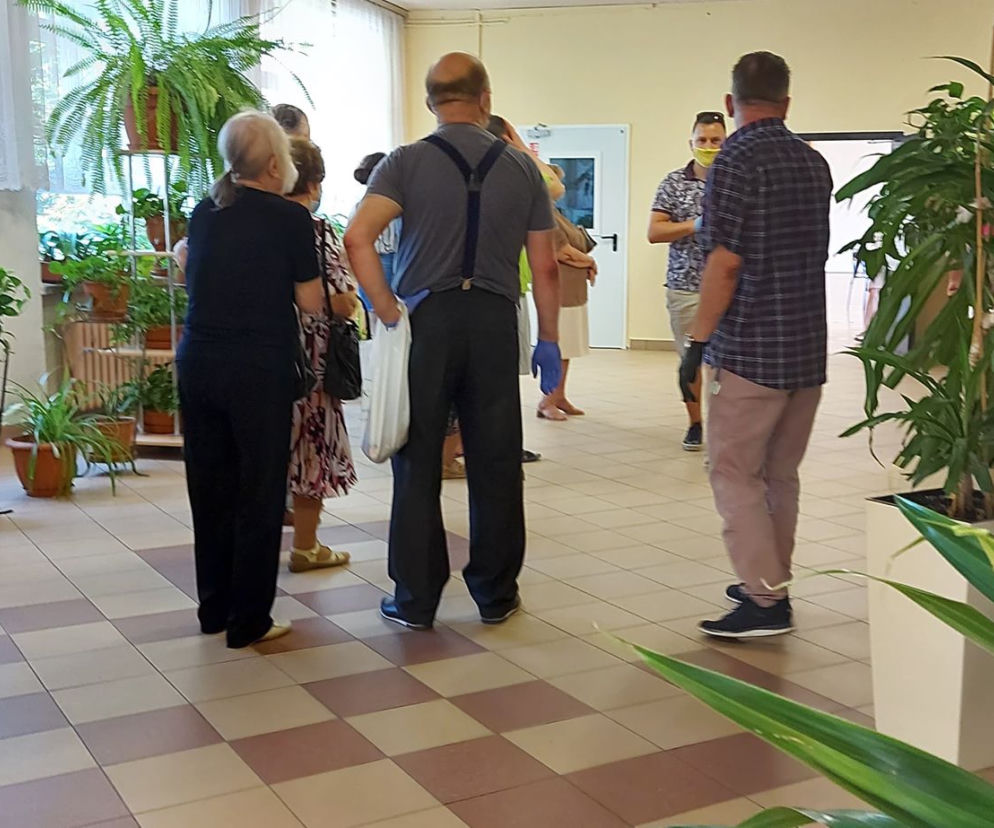 Tak głosowano w jednym z lokali wyborczych w Krakowie