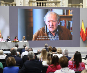 Warszawa uhonorowała Andrzeja Poczobuta. Wzruszające słowa po odebraniu odznaki Honorowego Obywatela