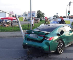 Rozbił sportowe auto za ponad pół miliona złotych
