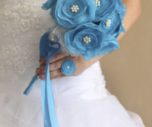 dekoracje ślubne - Tiffany Blue