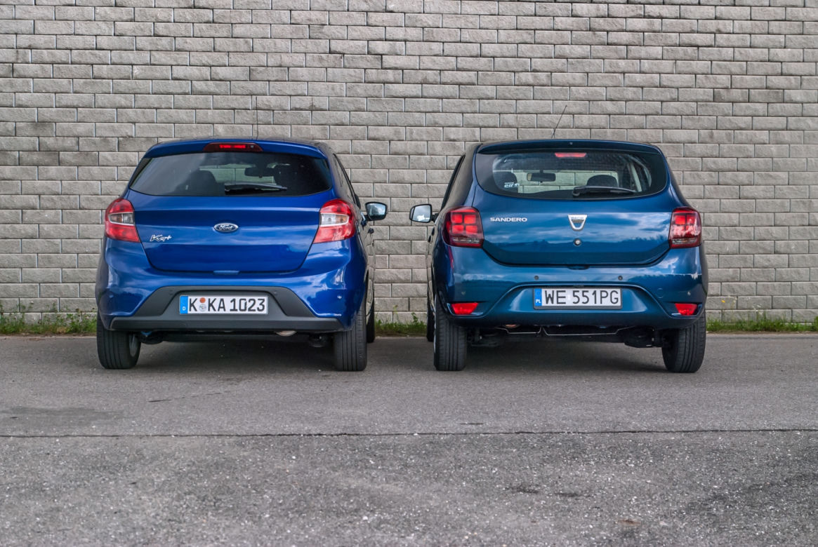Dacia Sandero Laureate vs. Ford Ka+ Trend Plus