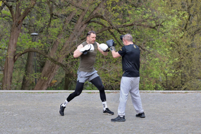Łukasz Mejza uczył boksu pod chmurką Przemysława Czarneckiego