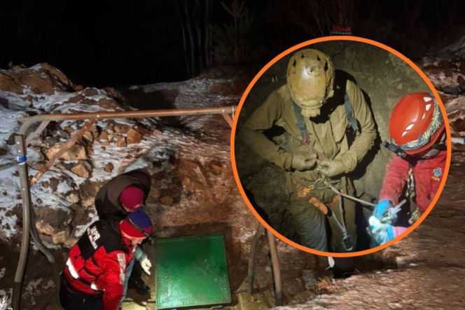 Akcja GOPR w Jaskini Egzotycznej