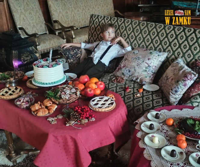 Plan filmowy w zamku w Pszczynie