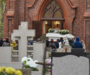 Pogrzeb ofiar tragicznego pożaru w Inowrocławiu