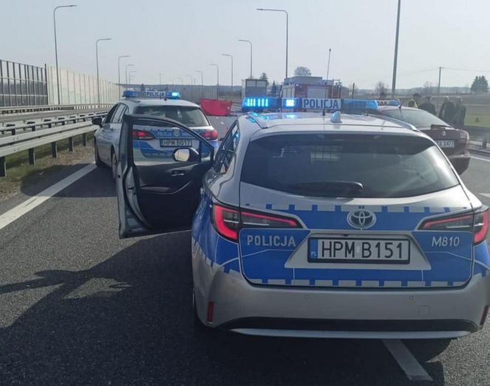 Policja sprawdza auto Gersdorf