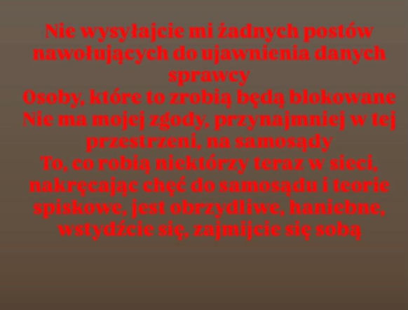 Karolina Korwin Piotrowska po śmierci Łukasza Litewki