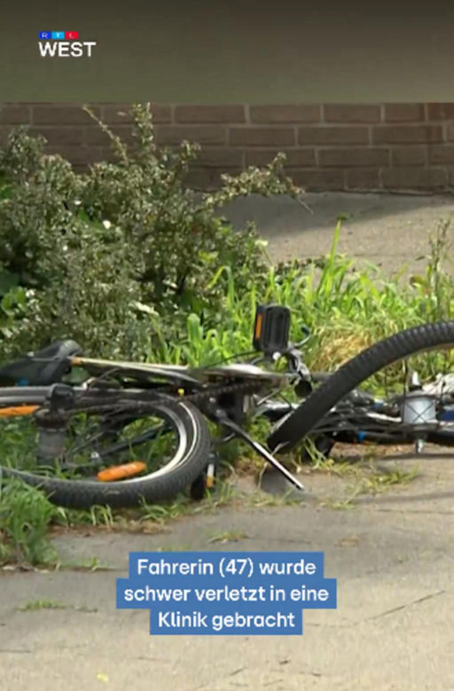 Dinslaken poważny wypadek drogowy. 47-letnia kobieta straciła panowanie nad samochodem i potrąciła trzech dwunastoletnich chłopców jadących na rowerach