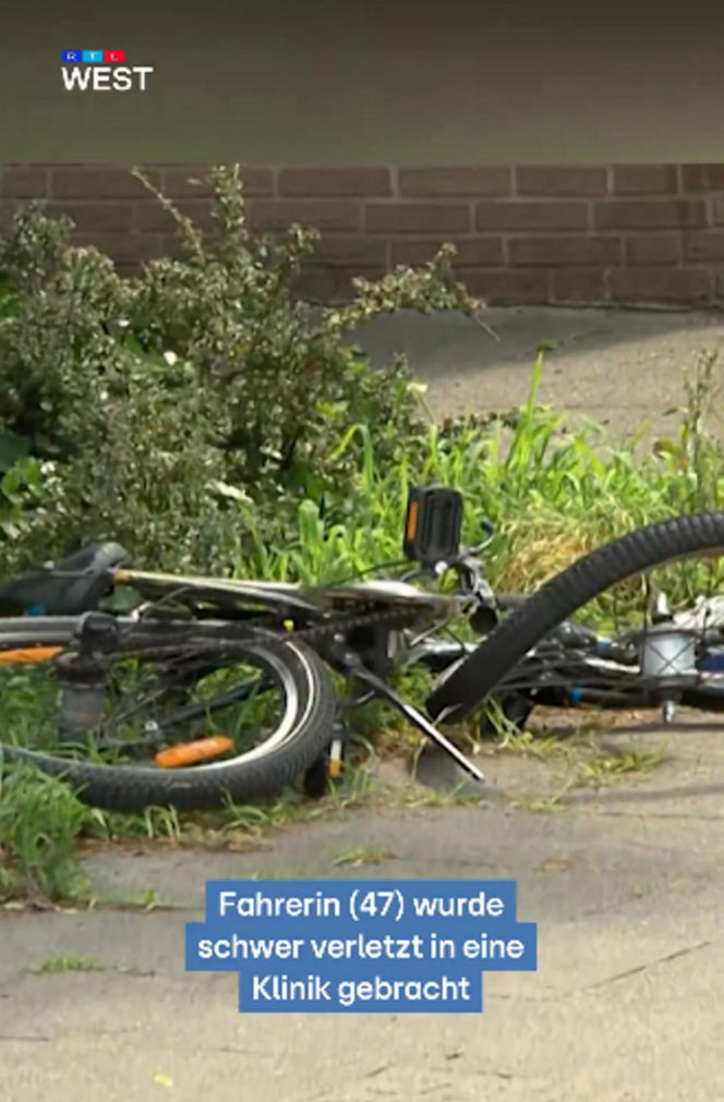 Dinslaken poważny wypadek drogowy. 47-letnia kobieta straciła panowanie nad samochodem i potrąciła trzech dwunastoletnich chłopców jadących na rowerach