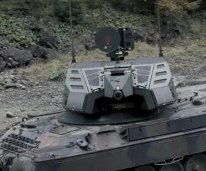 System przeciwlotniczy Skyranger 35 na podwoziu Leoparda 1