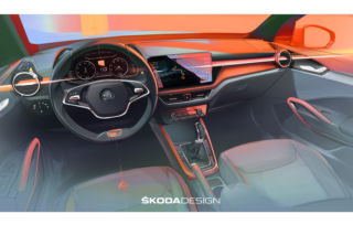 Takie wnętrze będzie mieć nowa Skoda Fabia. Zaskoczeni?