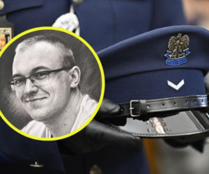  Tak policjanci żegnali tragiczne zmarłego Kacpra: „Ta śmierć wyrwała naszej komendzie kawałek serca” 