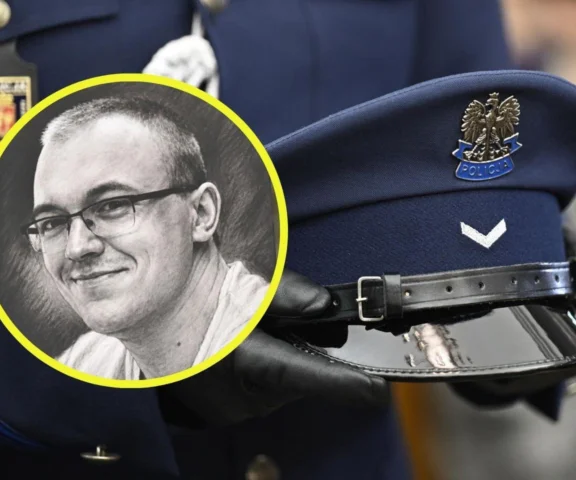  Tak policjanci żegnali tragiczne zmarłego Kacpra. Poruszające!