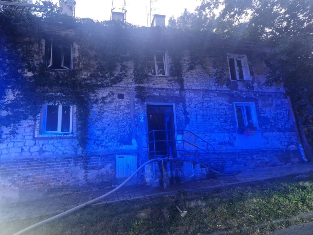 Pożar w Lublinie