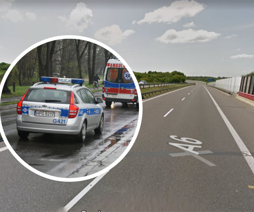 Ogromny karambol na autostradzie A6 w Szczecinie! Zderzyły się osobówki, autobus i ciężarówki
