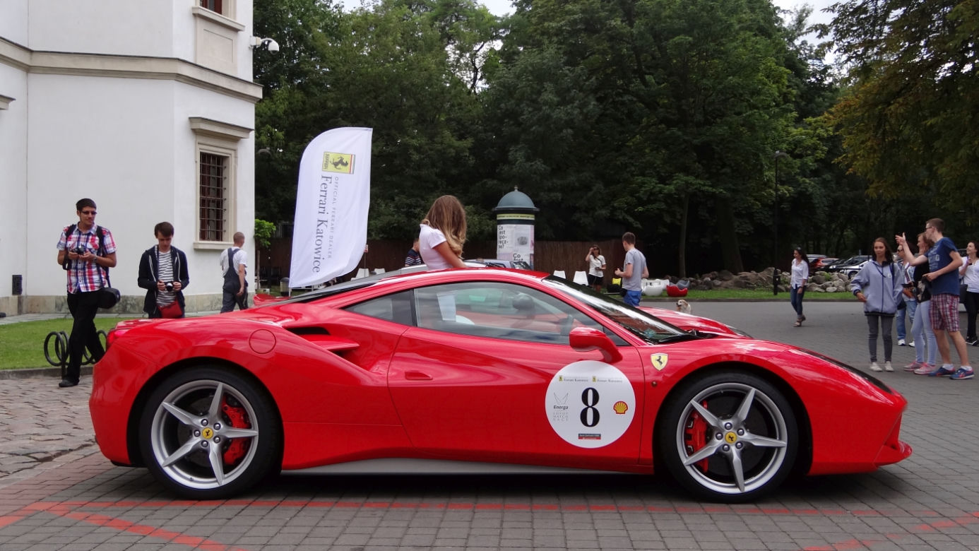 Kawalkada Ferrari przez Polskę 2015