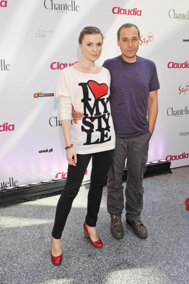Halina Mlynkova i Łukasz Nowicki