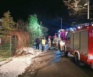Pożar w Sopocie. Zapalił się dach 