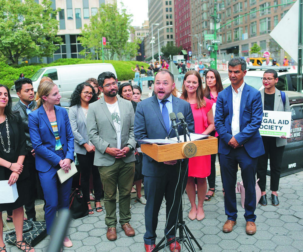 NYC murem za imigrantami