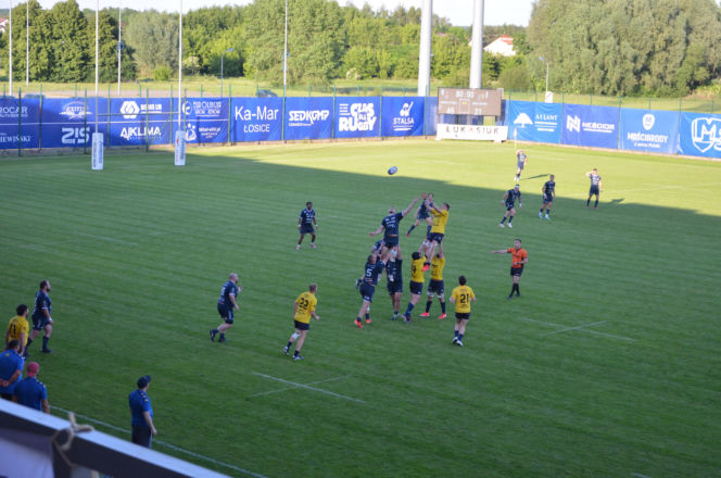 Siedlczanie wygrali półfinałowy mecz Ekstraligi Rugby! MKS Awenta Pogoń Siedlce pokonał Life Style Catering RC Arka Gdynia