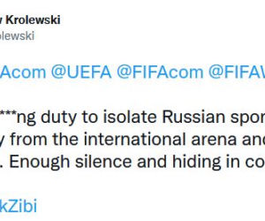 Świat sportu reaguje na wybuch wojny na Ukrainie