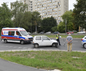 Wypadek z udziałem hulajnogi elektrycznej