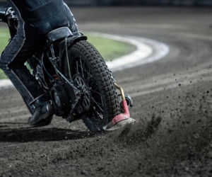 Żużlowe Grand Prix w Łodzi. Patryk Dudek na podium